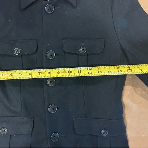 NWT Lucky Brand buttoned navy blue peacoat jacket - Picture 6 of 7